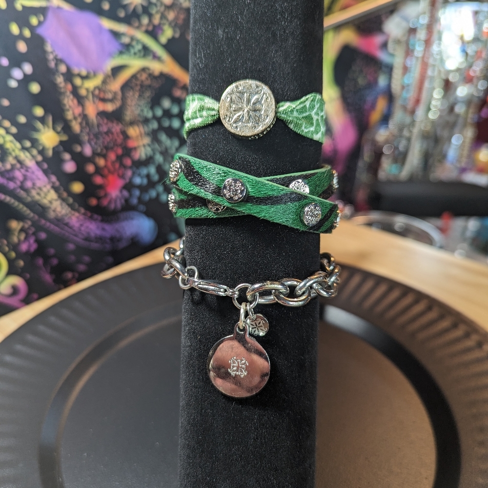 Rustic Cuff bracelet trio RC17